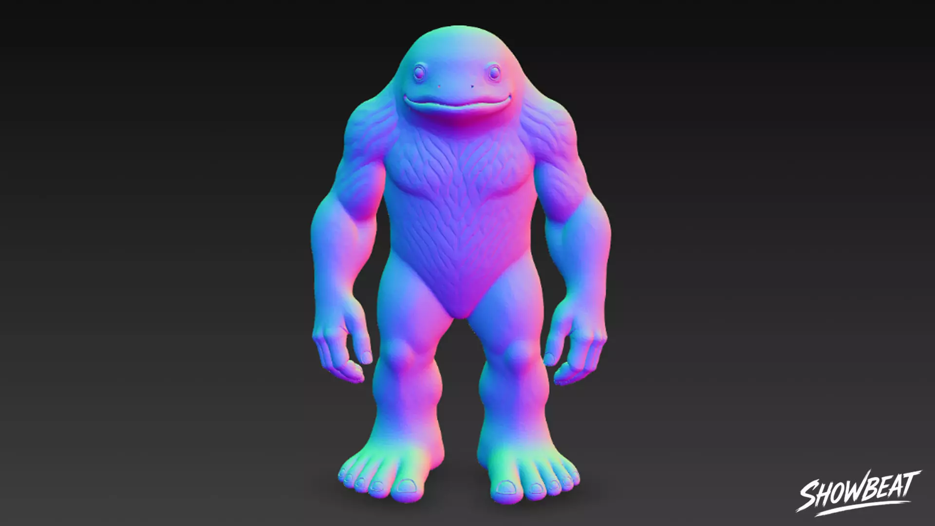 Grr Grr Balaboom - Italian BrainRot Low-poly 3D model_8