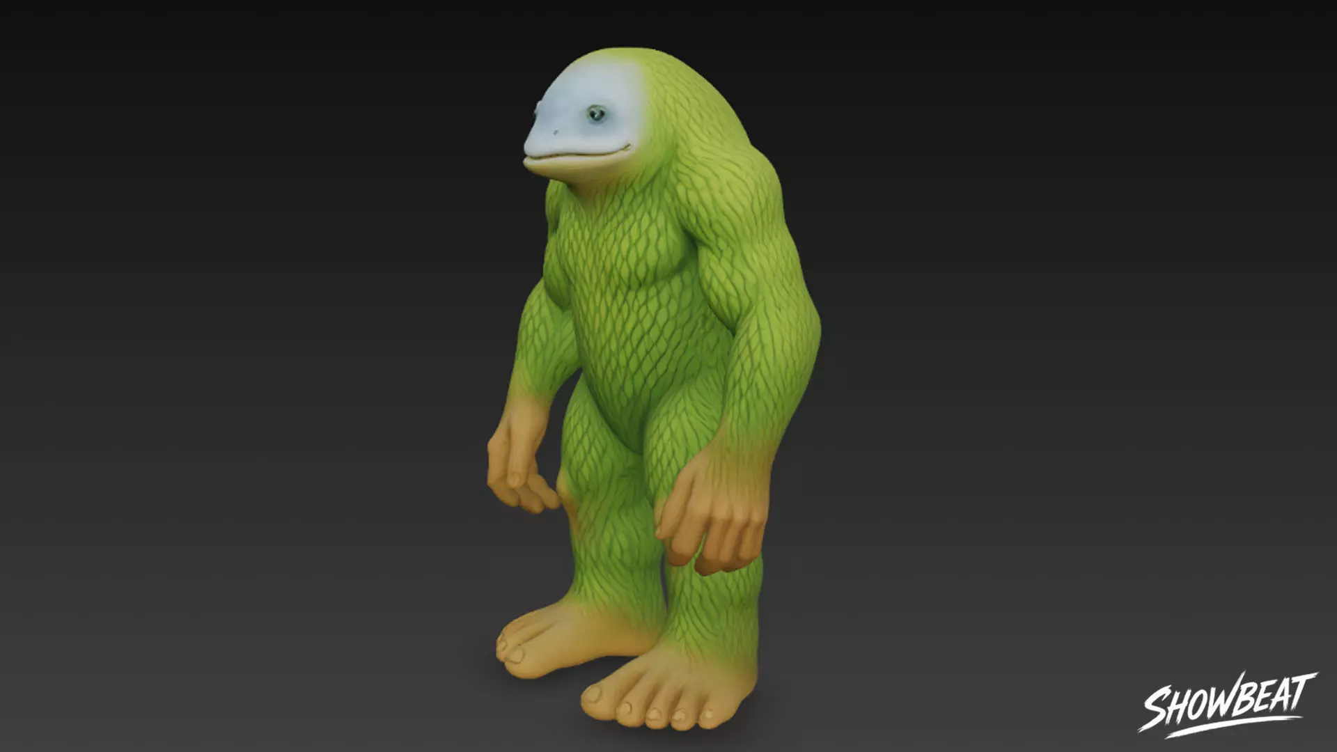 Grr Grr Balaboom - Italian BrainRot Low-poly 3D model_1