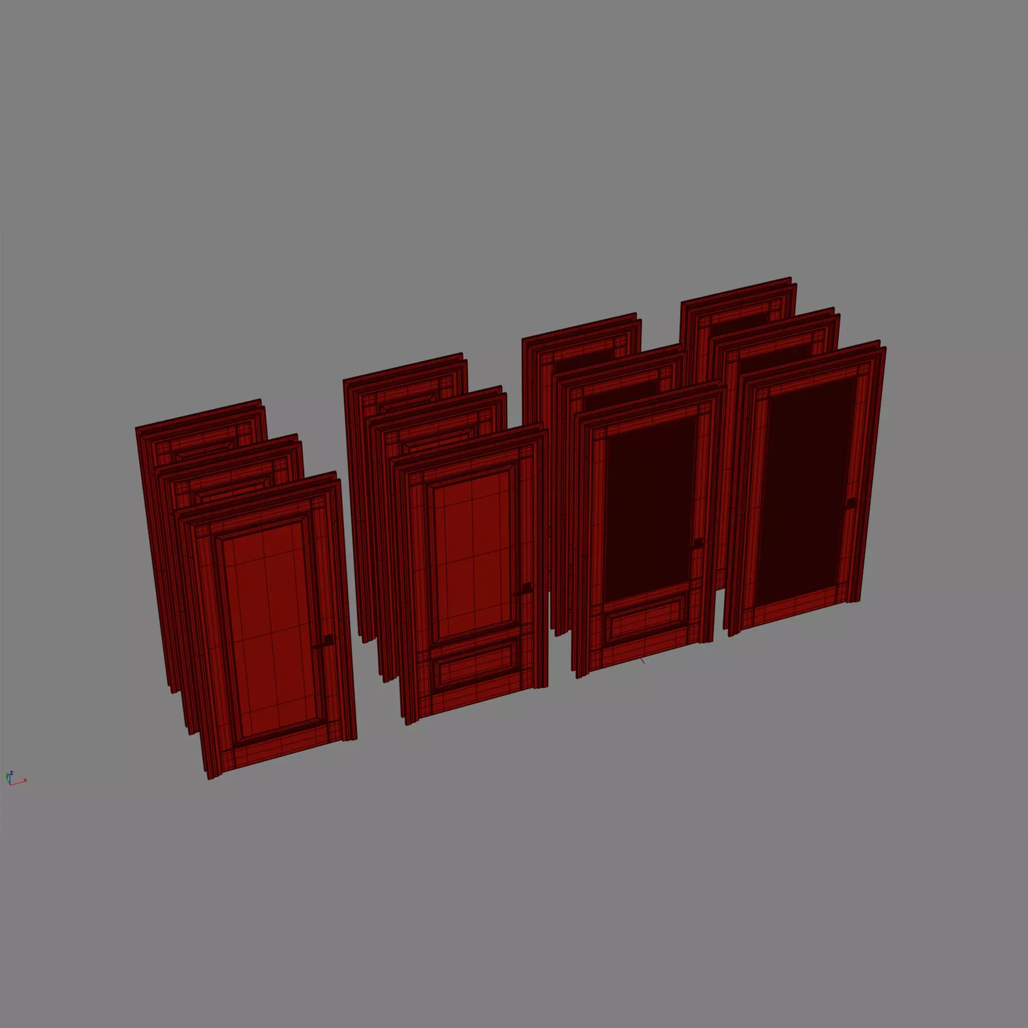 Volhovec Rocca Doors 3D model_6