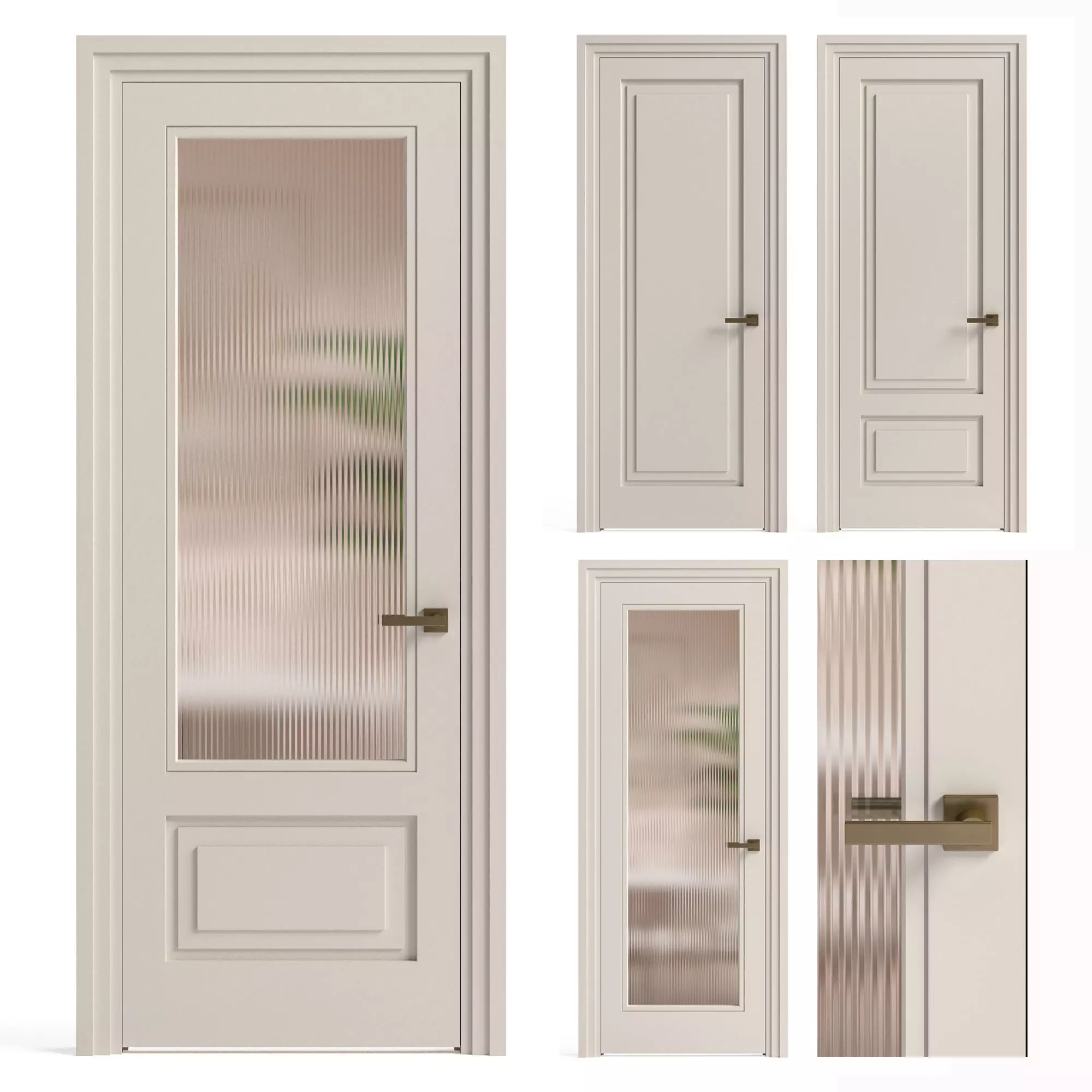 Volhovec Rocca Doors 3D model_0