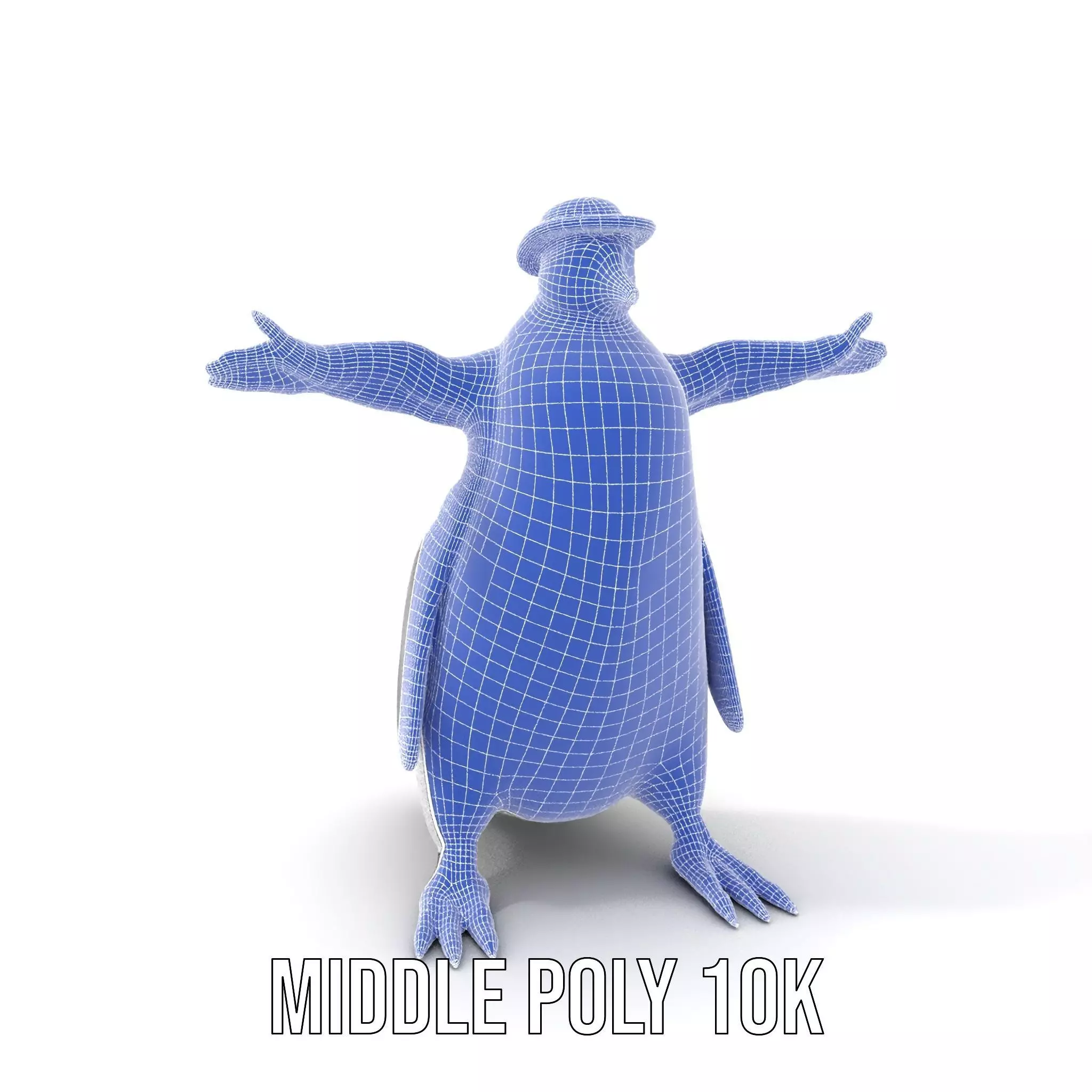 Dapper Penguin model pack Low-poly 3D model_20