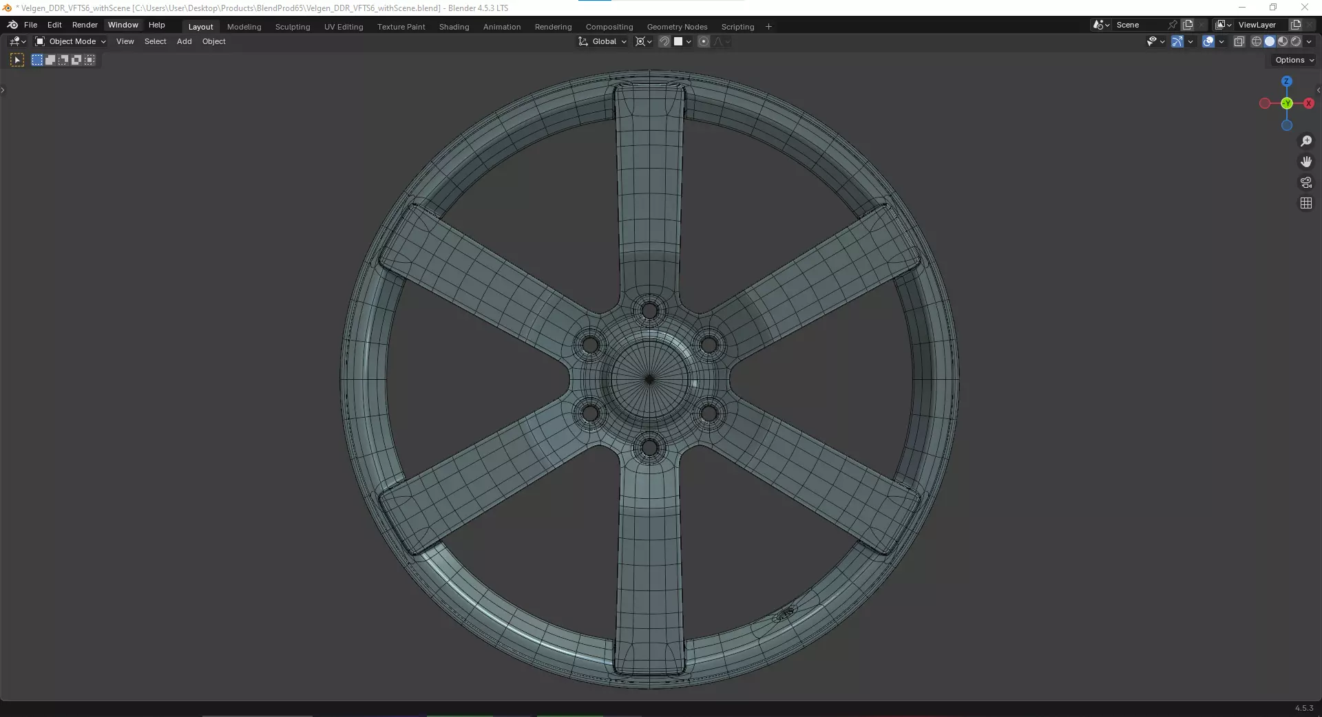 Velgen DDR VFTS6 Rim 3D model_15