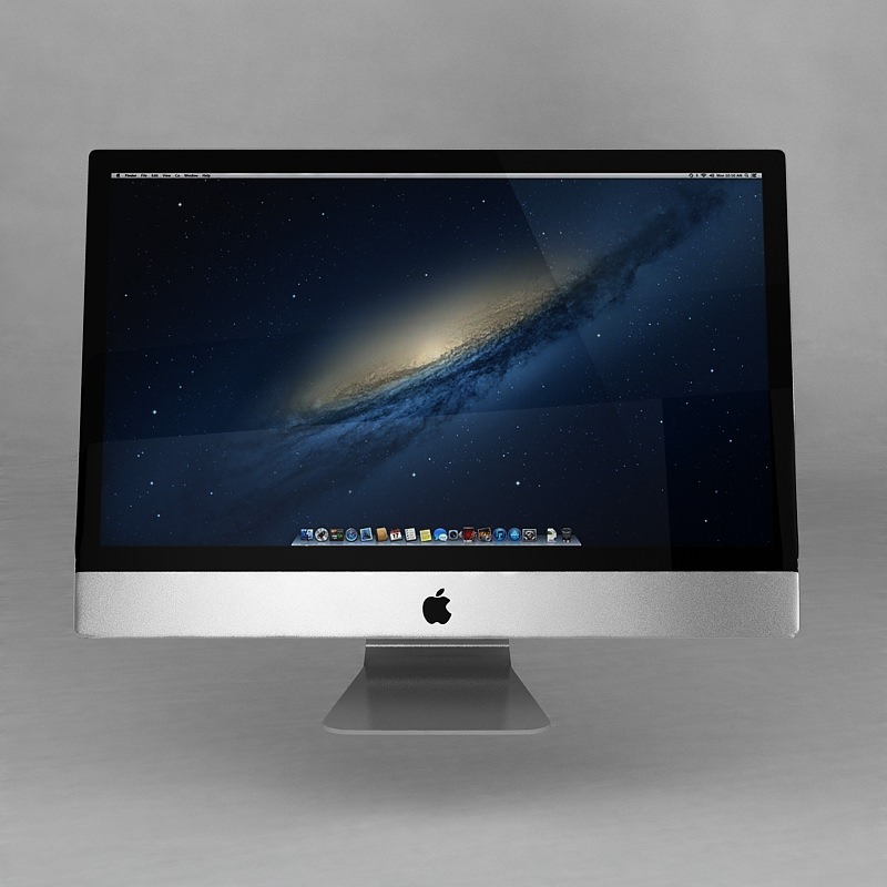 Apple iMac 21 5 2013 3D Model 3D Model 3D model_2