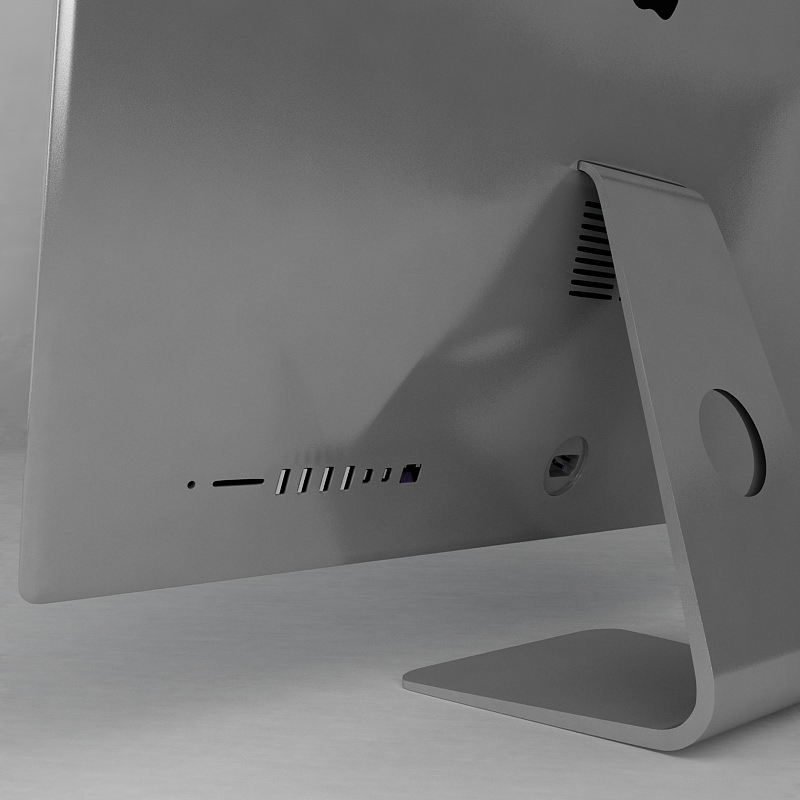 Apple iMac 21 5 2013 3D Model 3D Model 3D model_4