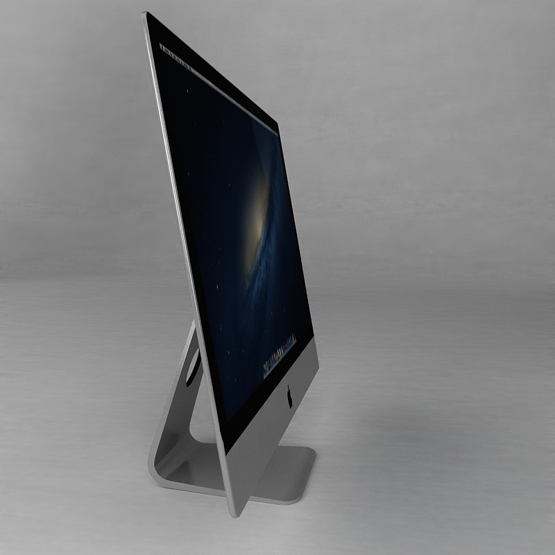 Apple iMac 21 5 2013 3D Model 3D Model 3D model_1