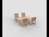 chair table   3D model_1