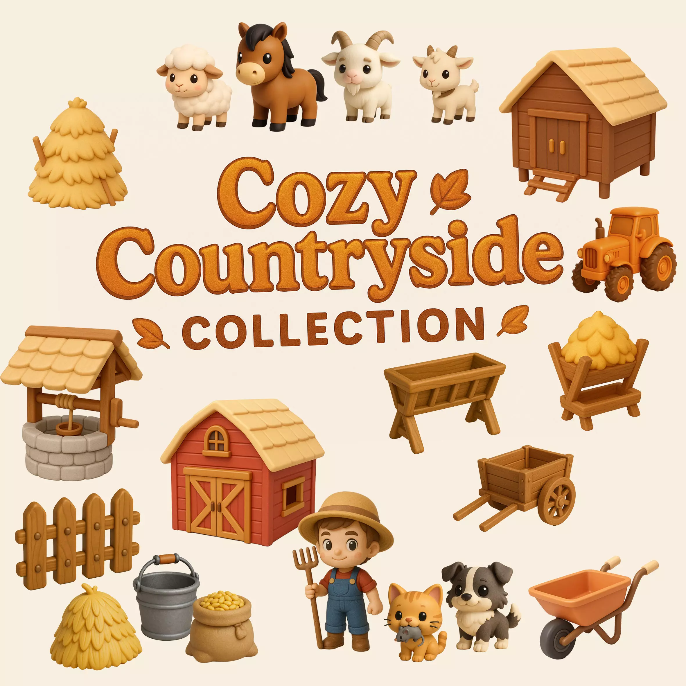 Cozy Countryside Collection 3D print model_0