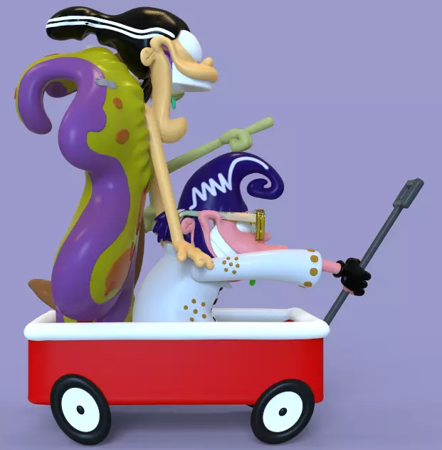 ED EDD AND EDDY HALLOWEEN EDITION-PARTS AND COMPLETE 3D print model_5