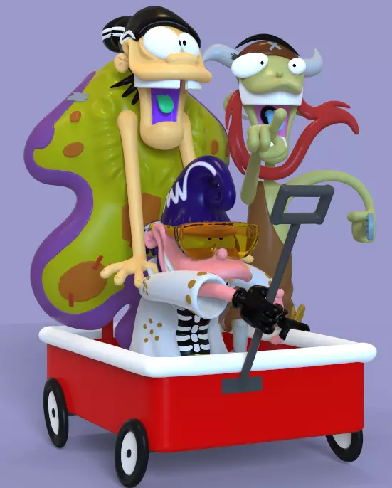 ED EDD AND EDDY HALLOWEEN EDITION-PARTS AND COMPLETE 3D print model_6