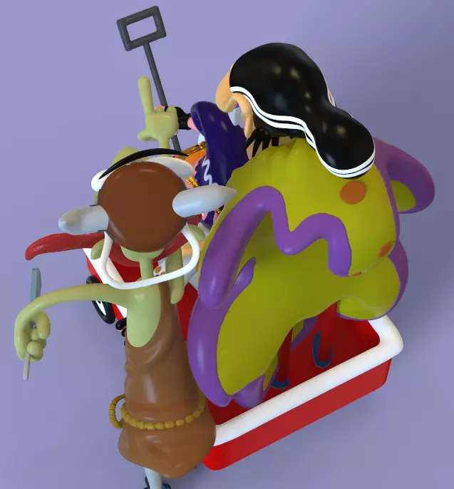 ED EDD AND EDDY HALLOWEEN EDITION-PARTS AND COMPLETE 3D print model_10