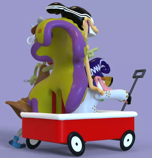 ED EDD AND EDDY HALLOWEEN EDITION-PARTS AND COMPLETE 3D print model_4