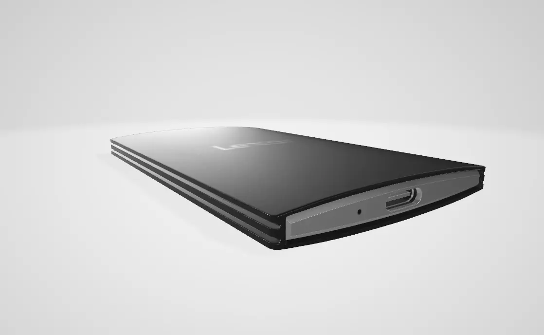 Lexar SL500 1TB 2TB SSD hard drive Low-poly 3D model