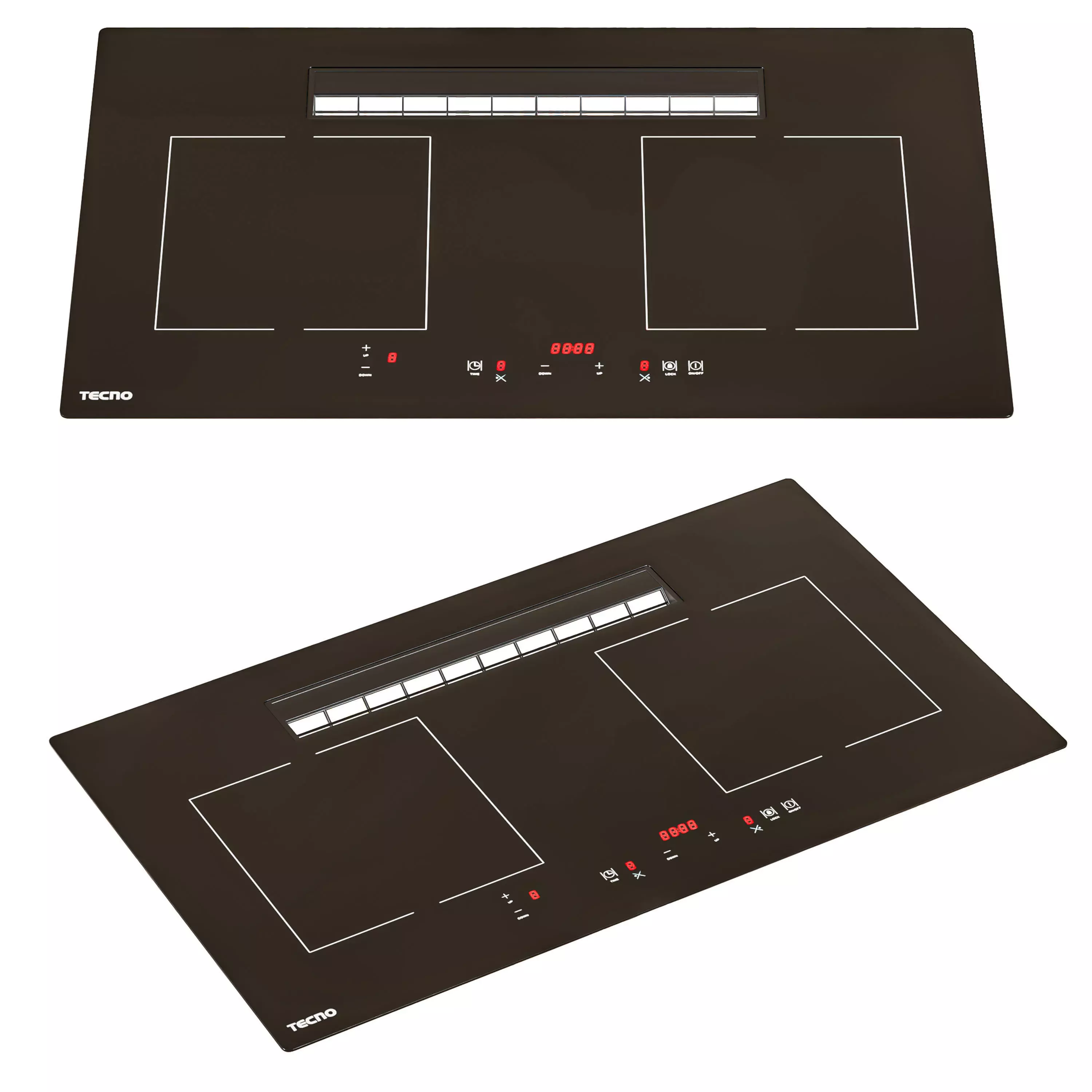 Tecno appliance set 3D model_3