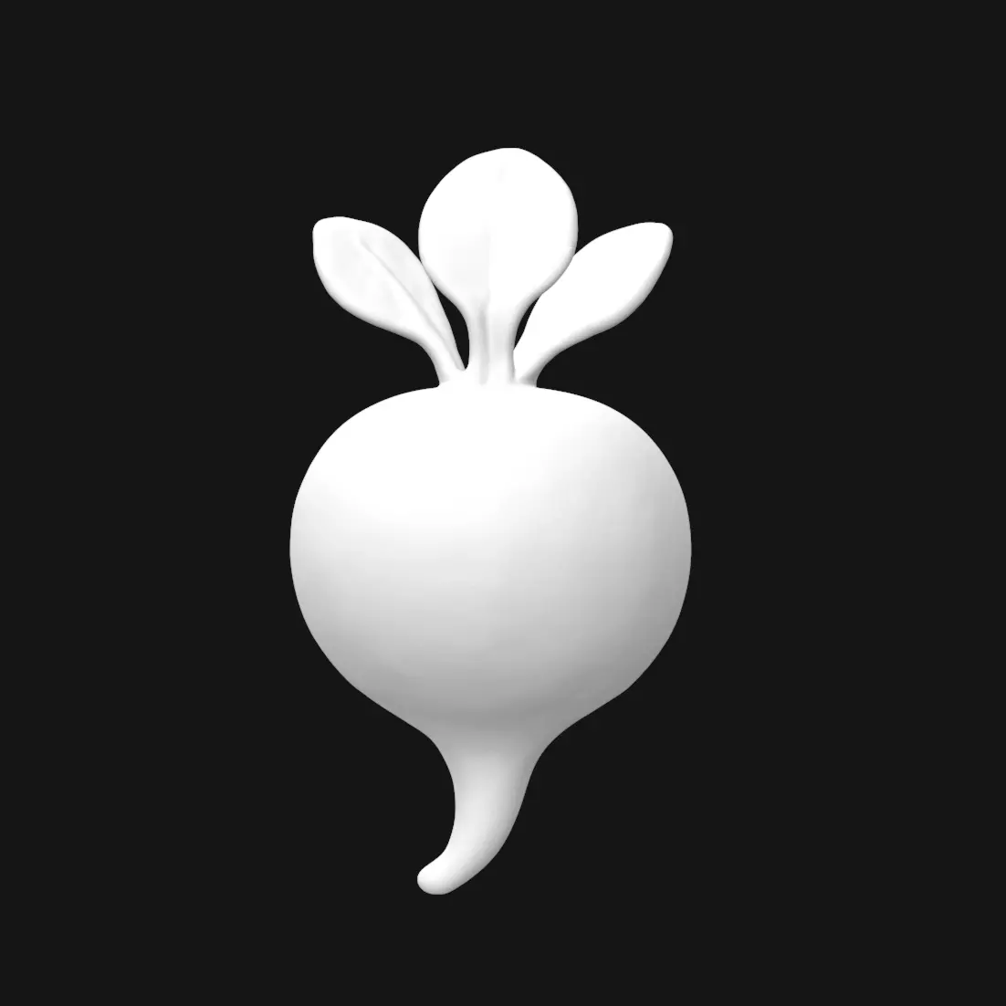 VEGETABLE FRIENDS PACK SET OF 15 PRINTABLE MODELS 3D print model_16