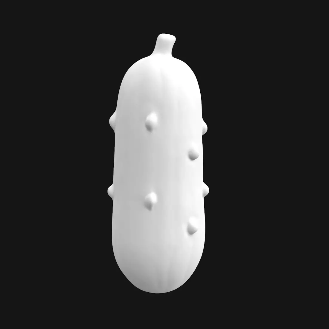 VEGETABLE FRIENDS PACK SET OF 15 PRINTABLE MODELS 3D print model_10