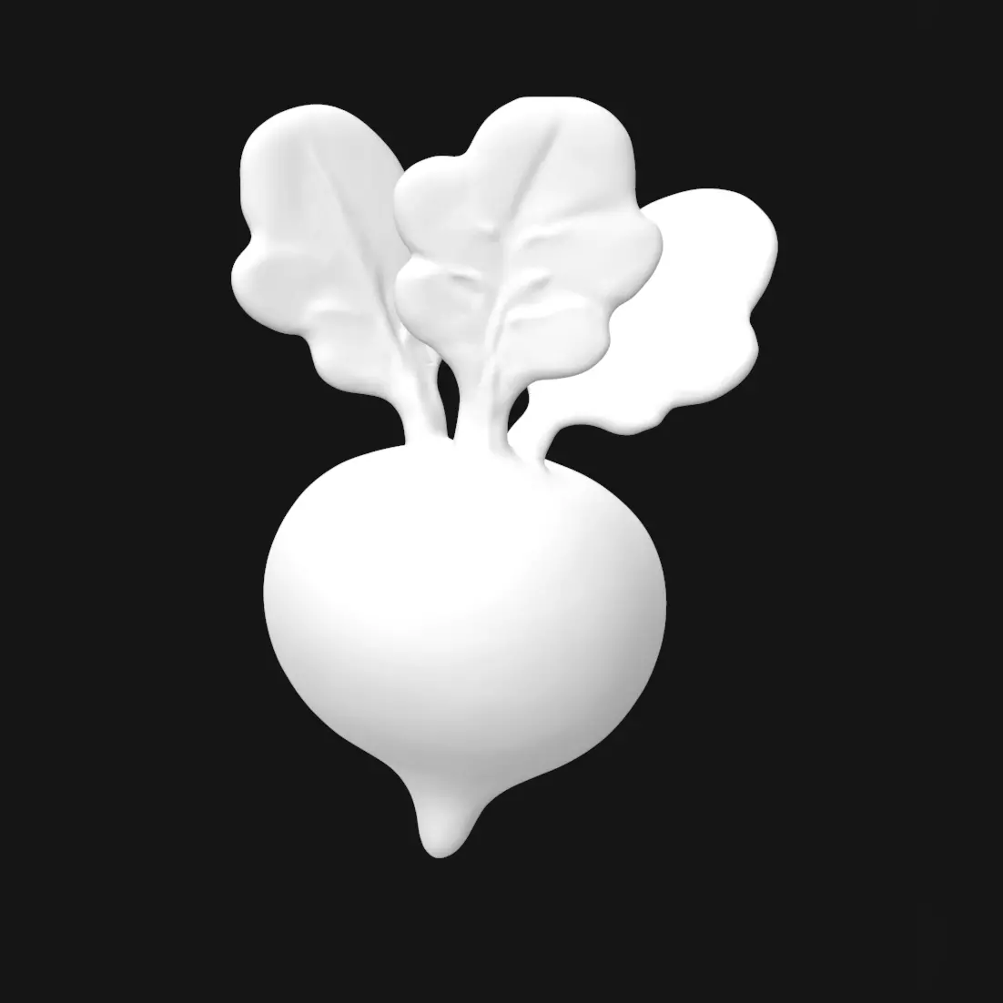 VEGETABLE FRIENDS PACK SET OF 15 PRINTABLE MODELS 3D print model_7