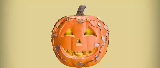 Jack-o-Lantern Lantern 3D Print Model Decorative Pumpkin  Low-poly 3D model_0