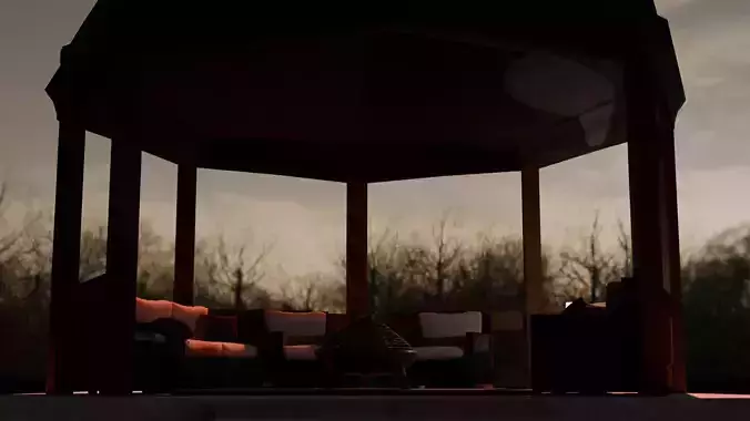 Simple Modern Gazebo