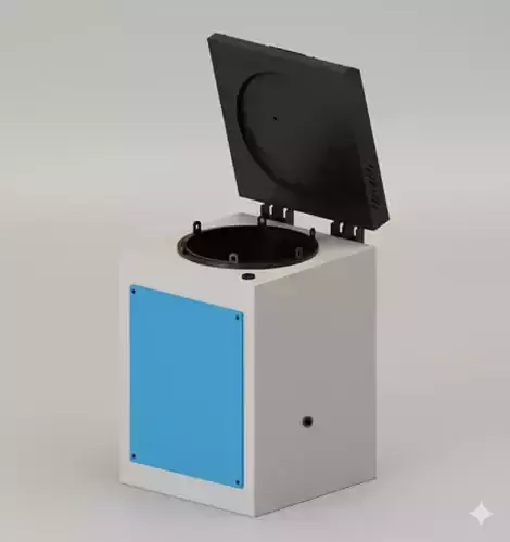 Autoclave Sterilizer CAD Model