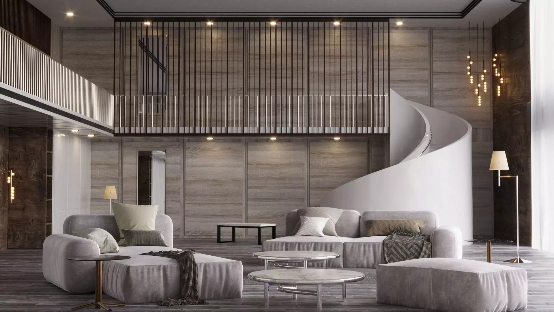 Interior Living Room Scene 2 3D model