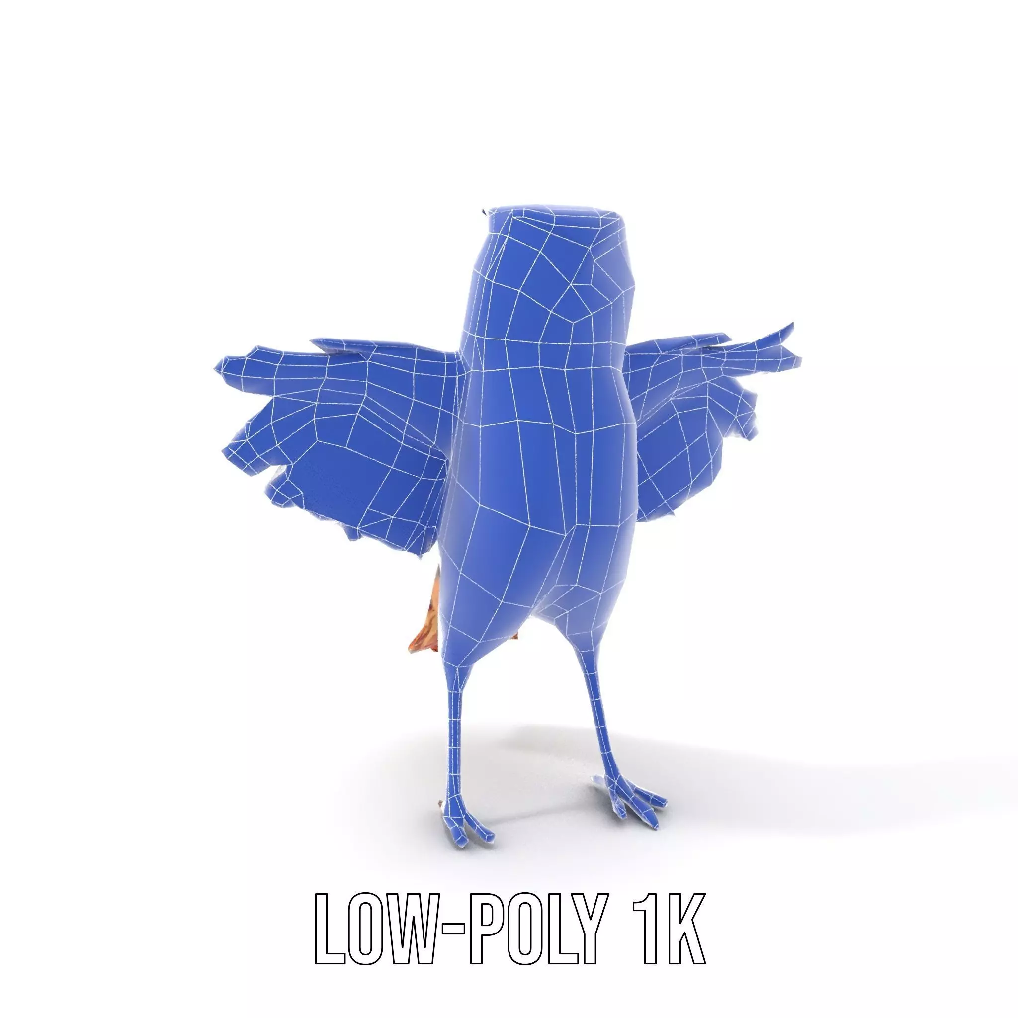 Vibrant Owl Wingspread model pack Low-poly 3D model_31