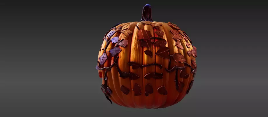 Jack-o-Lantern Lantern 3D Print Model Decorative Pumpkin 3D model_7