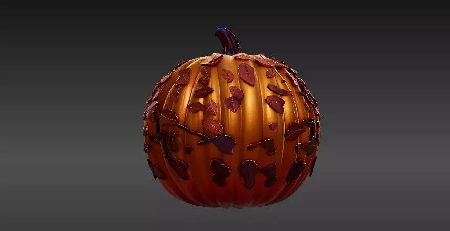 Jack-o-Lantern Lantern 3D Print Model Decorative Pumpkin 3D model_8