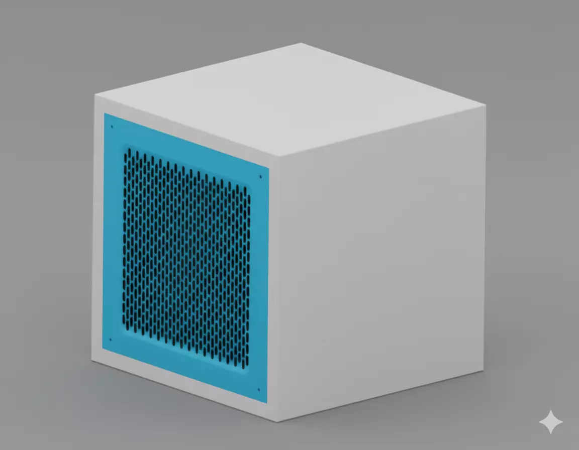 Positive Pressurization Unit PPU CAD Model 3D print model_0