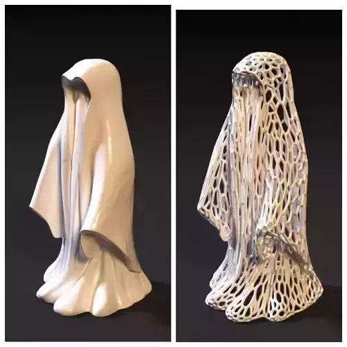 Ghost halloween 3D print model