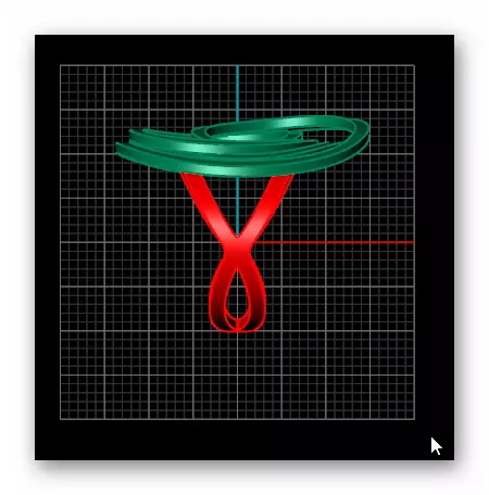 twisted gold ring 3D print model_3