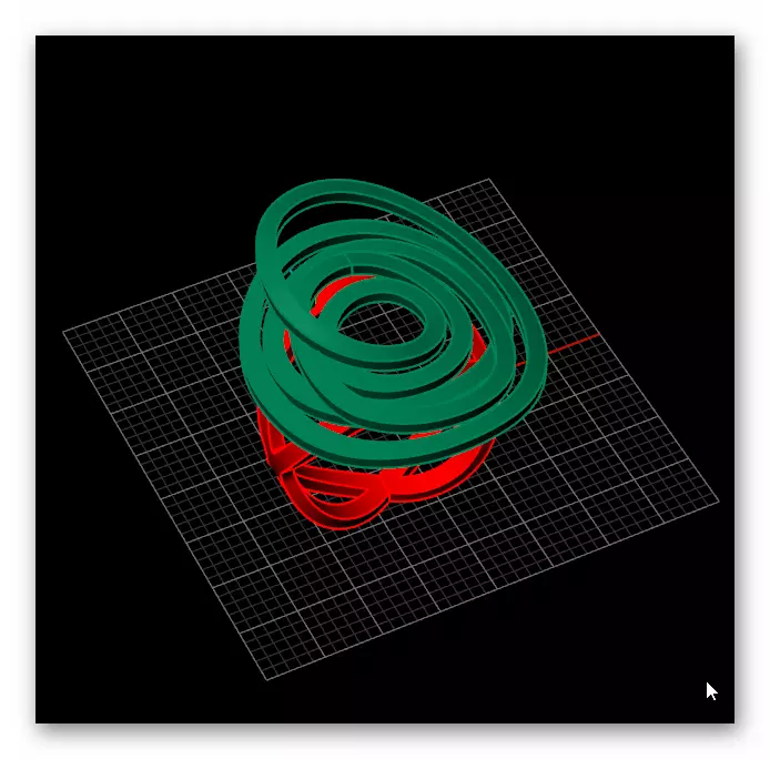 twisted gold ring 3D print model_1
