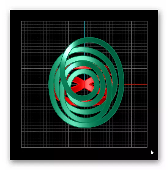 twisted gold ring 3D print model_4