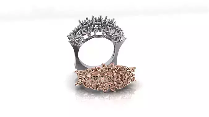 marquise illusion jewelry ring