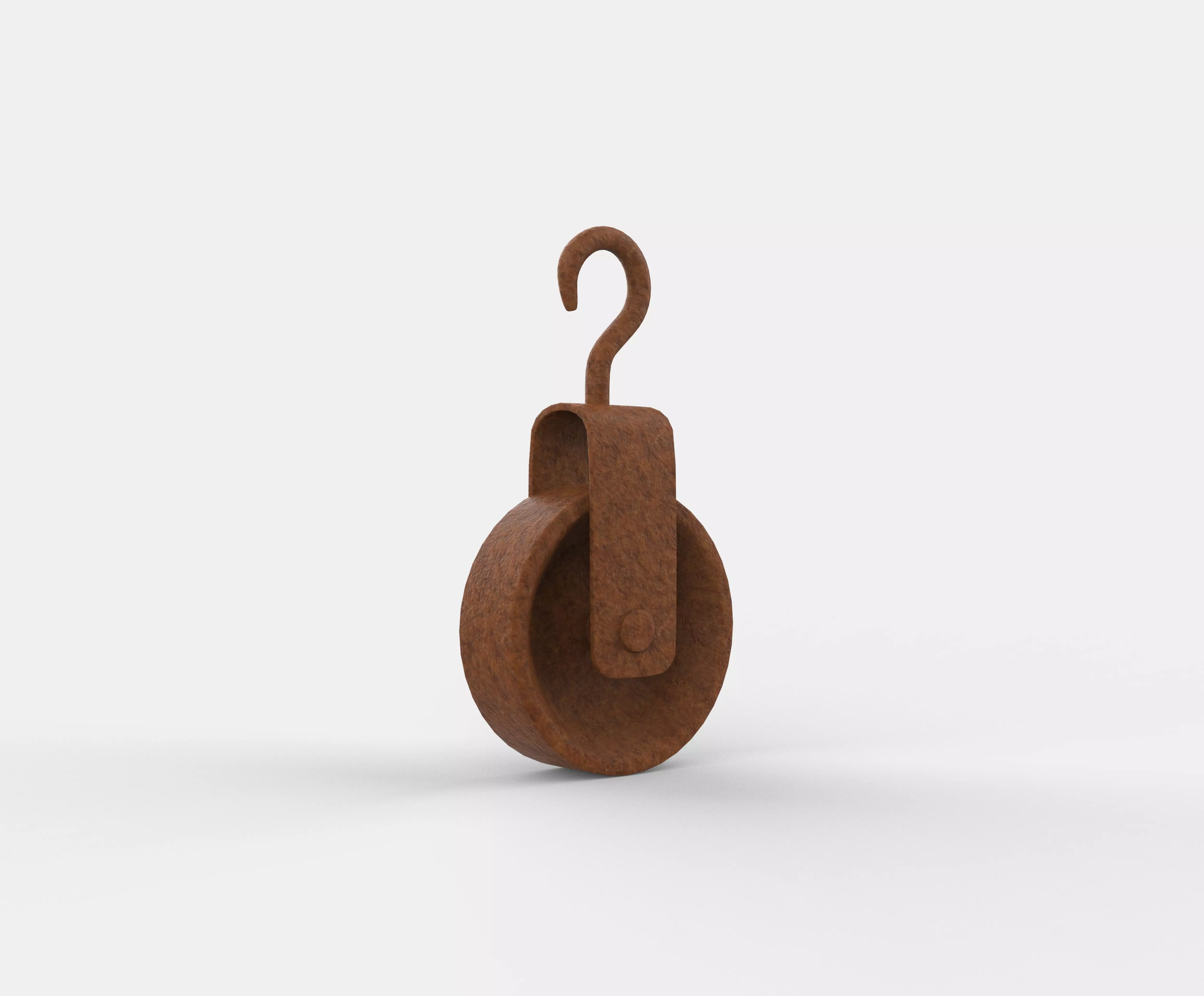 Old pulley 3D model_8