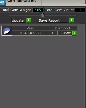 pear pave setting cluster jewelry ring  3D print model_10