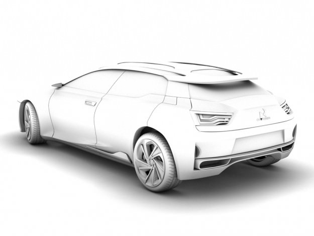 Citroen Numero 9 concept 3D model_14