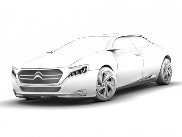 Citroen Numero 9 concept 3D model_13