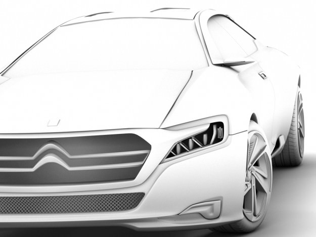 Citroen Numero 9 concept 3D model_17