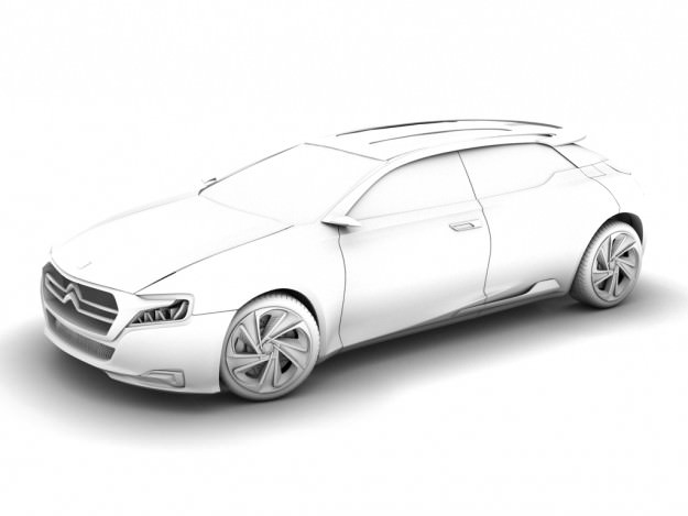 Citroen Numero 9 concept 3D model_15