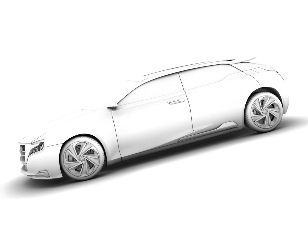 Citroen Numero 9 concept 3D model_22