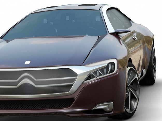 Citroen Numero 9 concept 3D model_5