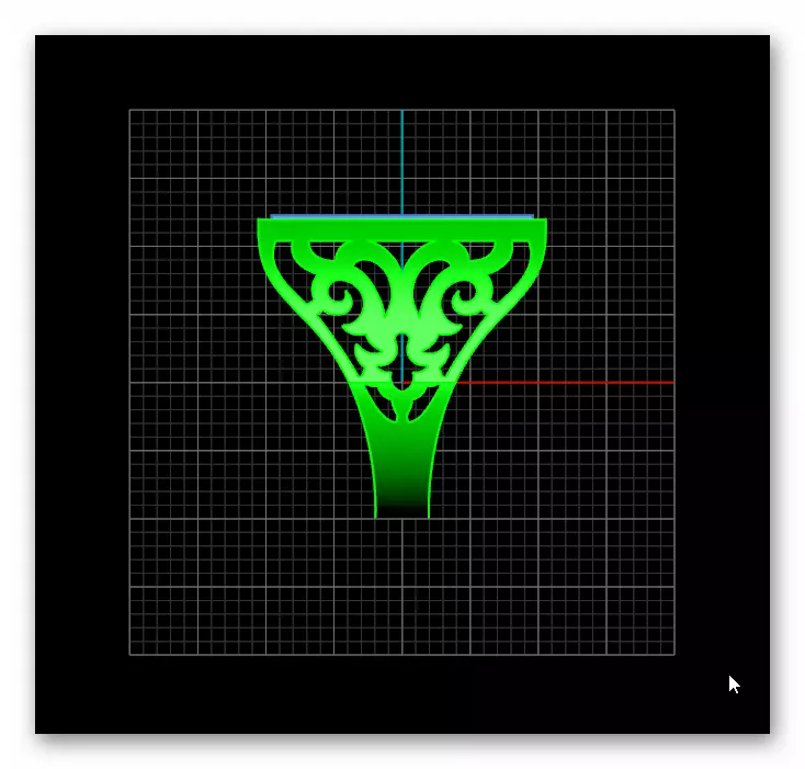 rectangle man jewelry ring 3D print model_3