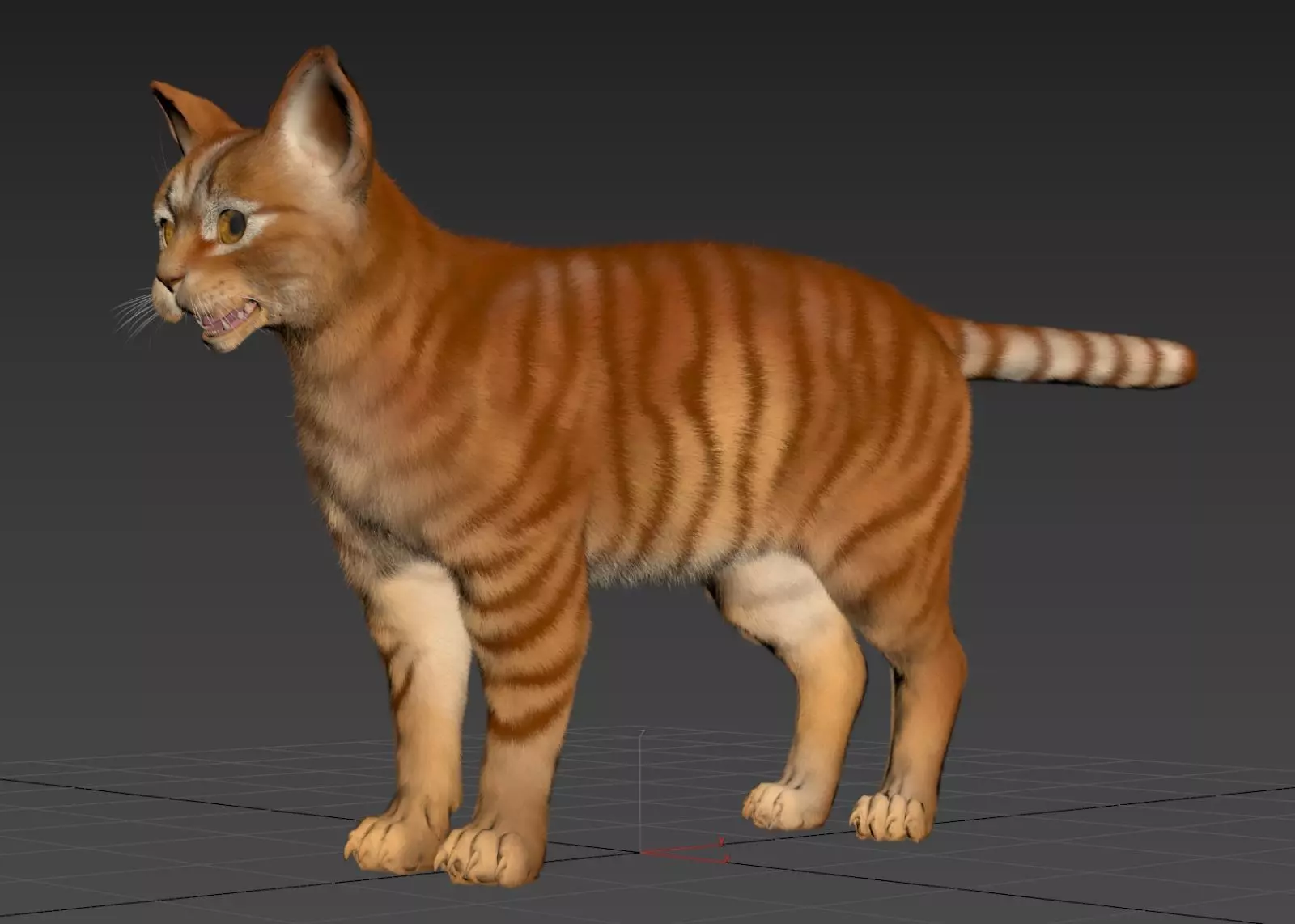 Cat Animset Pro Low-poly 3D model_11