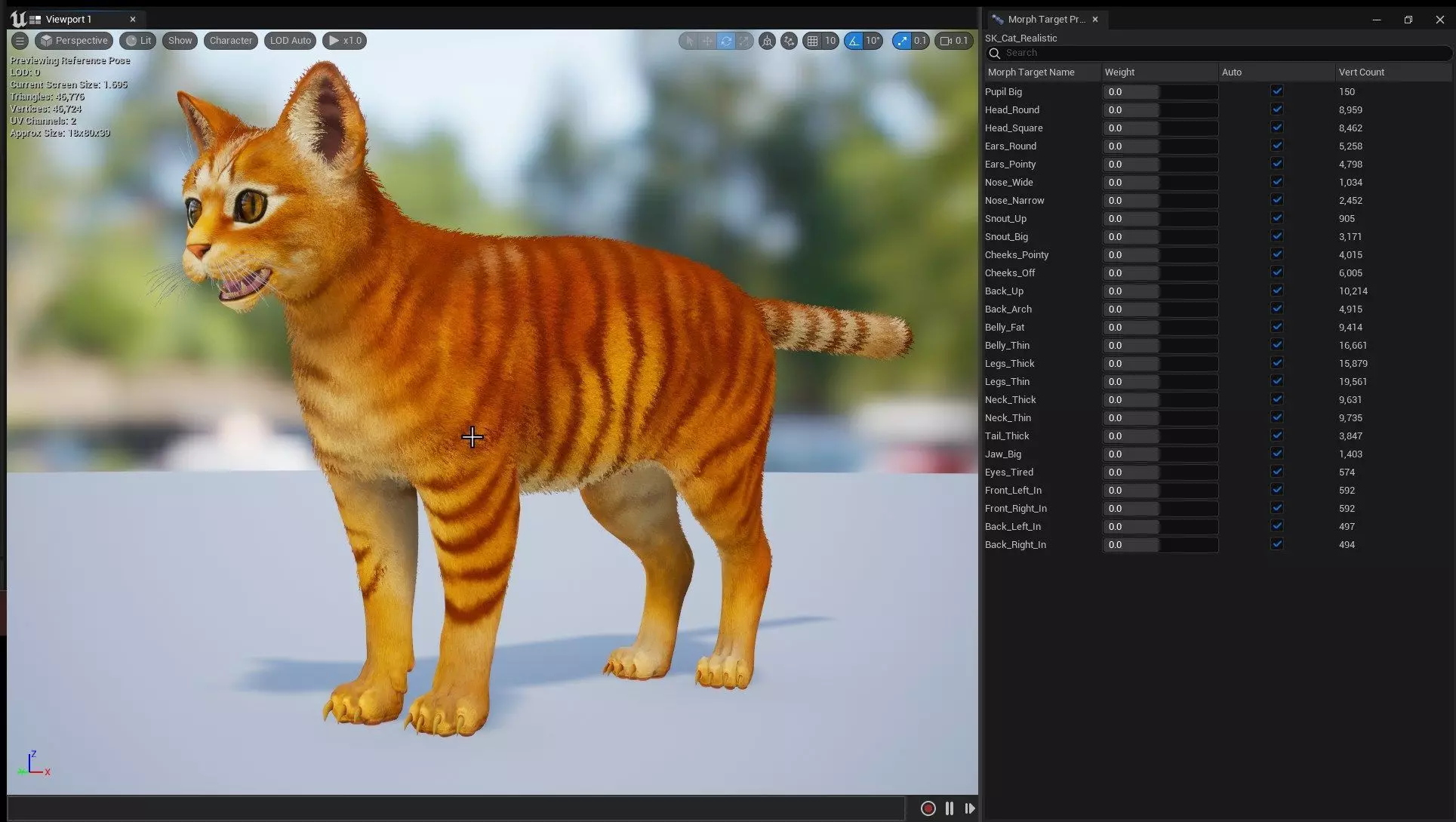 Cat Animset Pro Low-poly 3D model_19