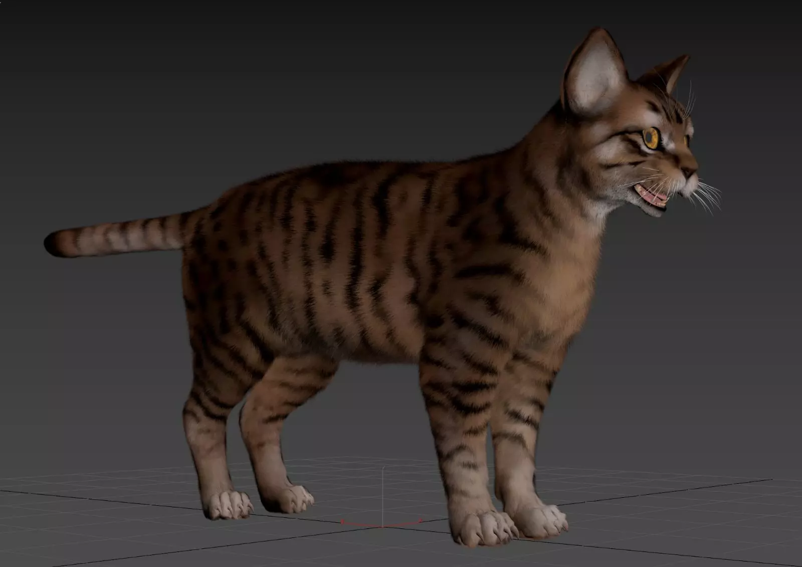 Cat Animset Pro Low-poly 3D model_13