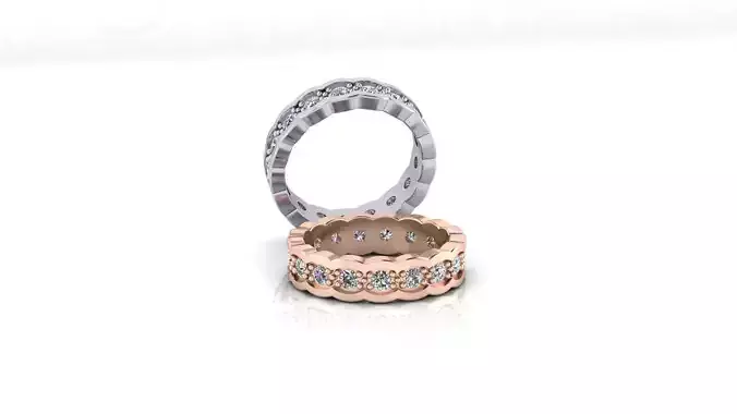 eternity engagement jewelry ring