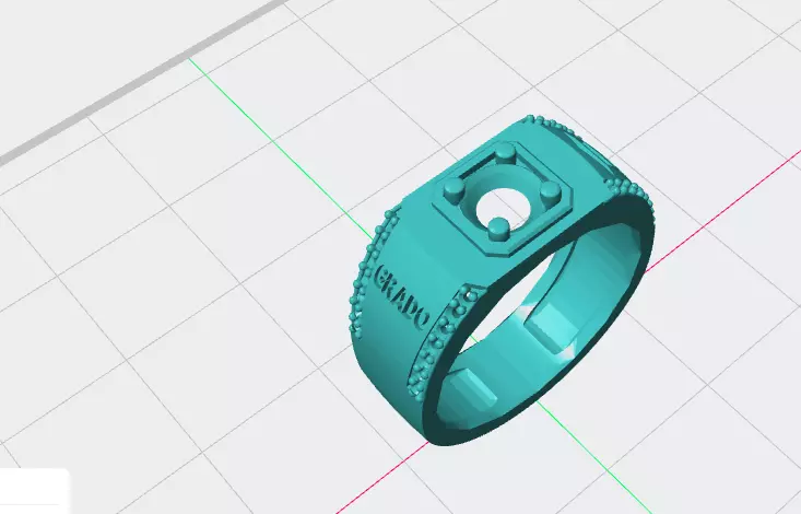 anillo grado -v- 3D print model_9