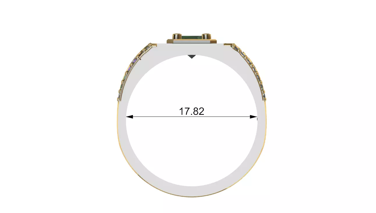 anillo grado -v- 3D print model_6