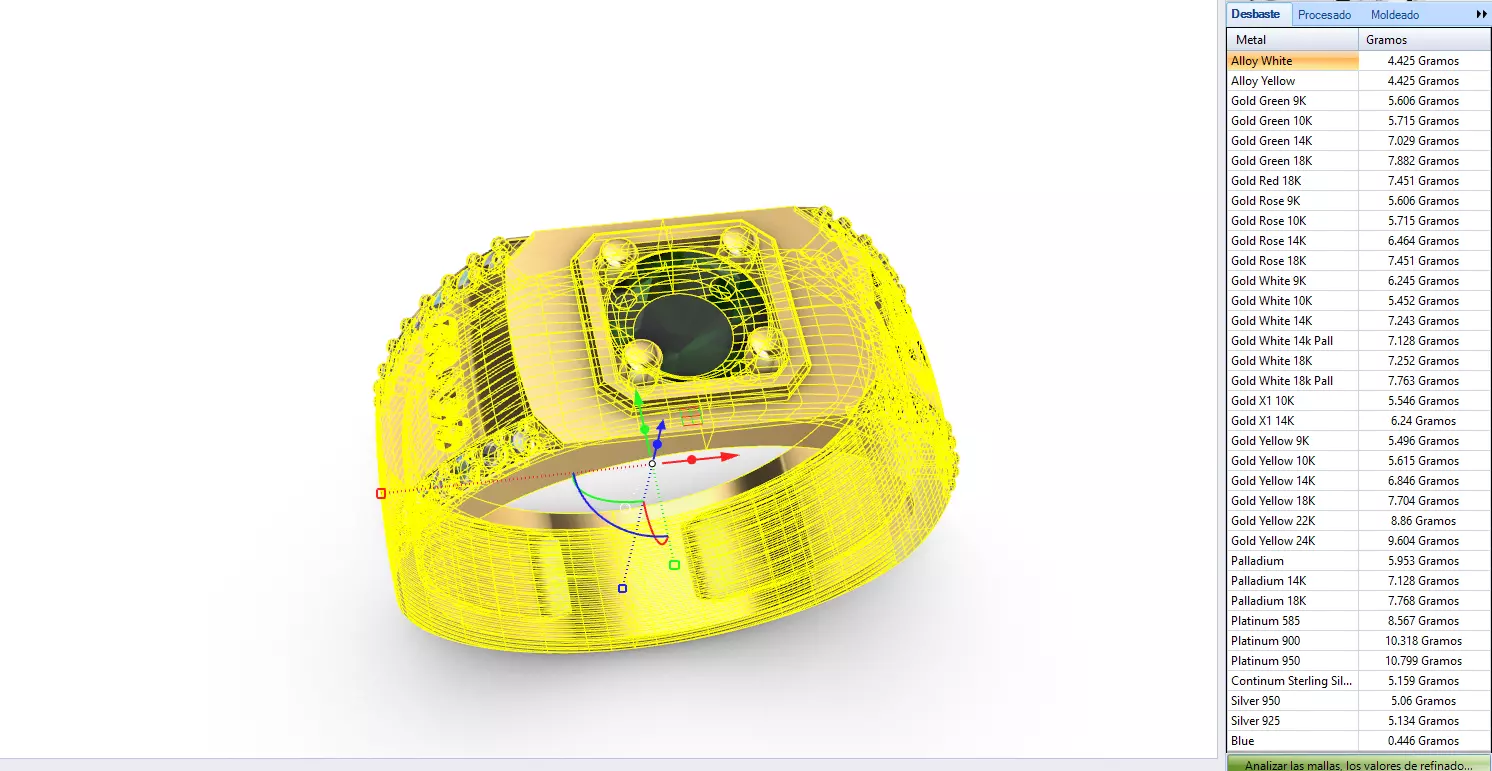 anillo grado -v- 3D print model_5