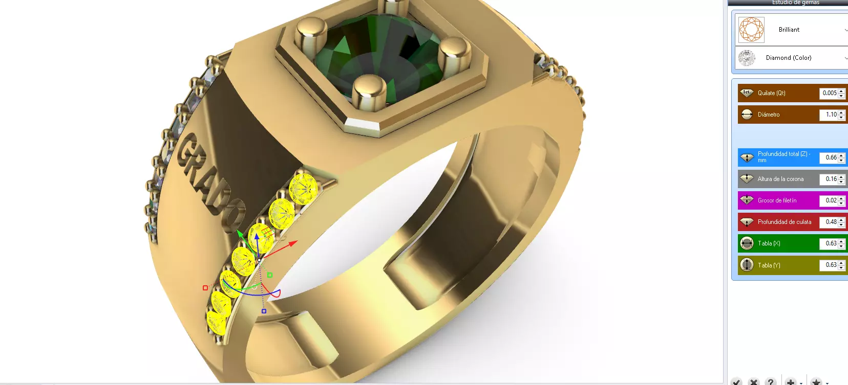 anillo grado -v- 3D print model_8